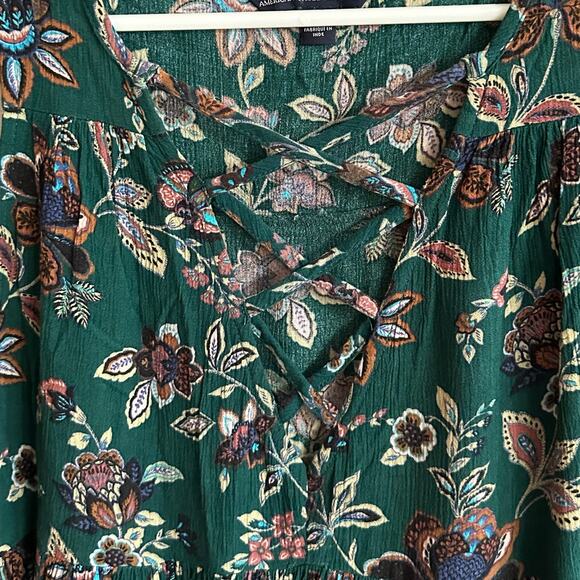 American Eagle Floral Sleeveless Women’s Sundress, Small, Pre-owned - Picture 3 of 6